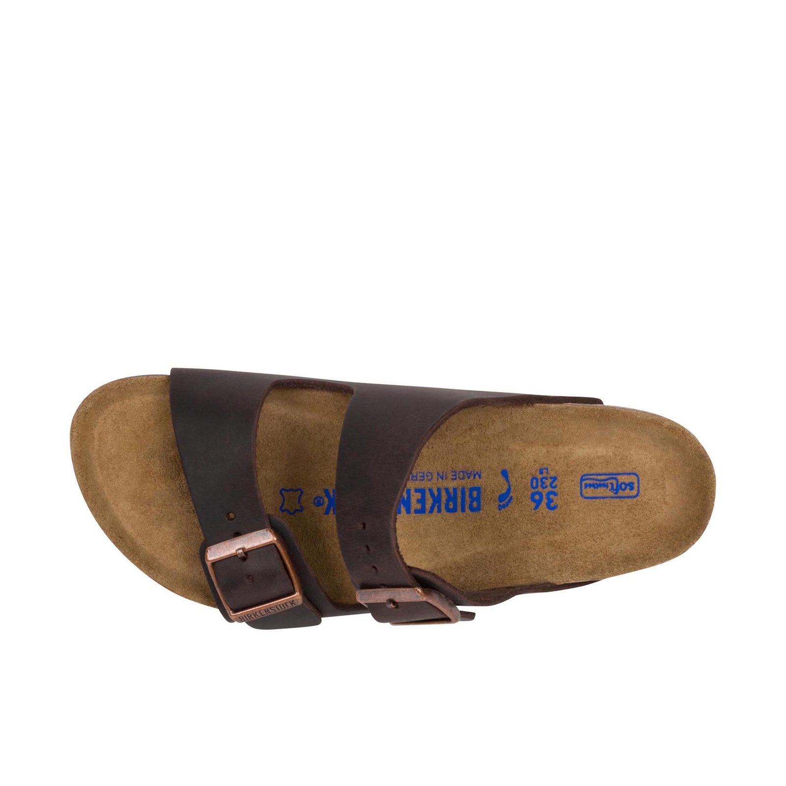 Fashion birkenstock arizona habana soft footbed