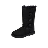 UGG Childrens Bailey Button Triplet II Black Thumbnail 6