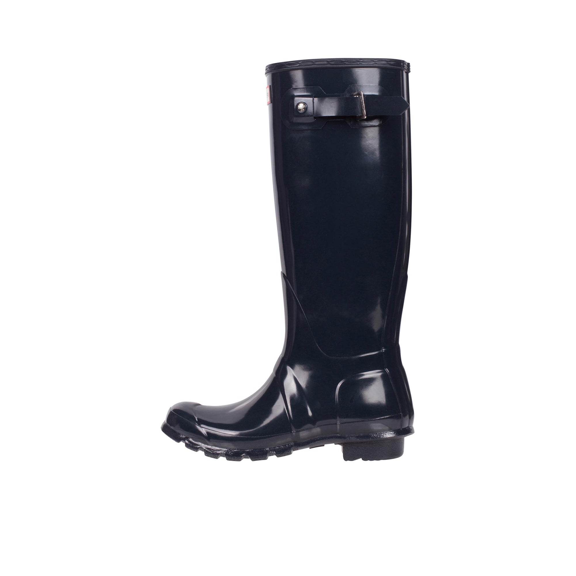 Hunter Women s Original Tall Gloss Rain Boot Navy Size 6 M