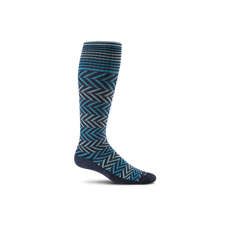 Sockwell Womens Chevron Navy