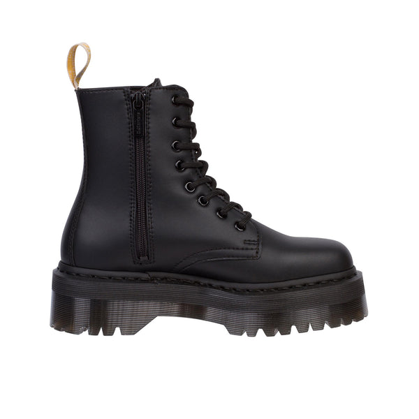 Dr Martens Womens Vegan Jadon II Mono Felix Rub Off Black