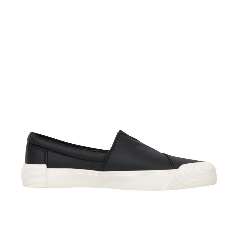 TOMS Womens Fenix Slip-On Matte Canvas/Fleece Black