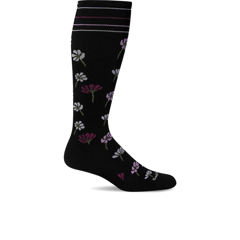 Sockwell Womens Field Flower Black