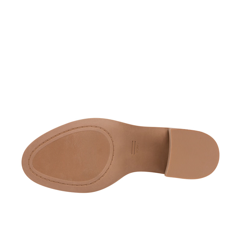 TOMS Womens Evelyn Leather Tan