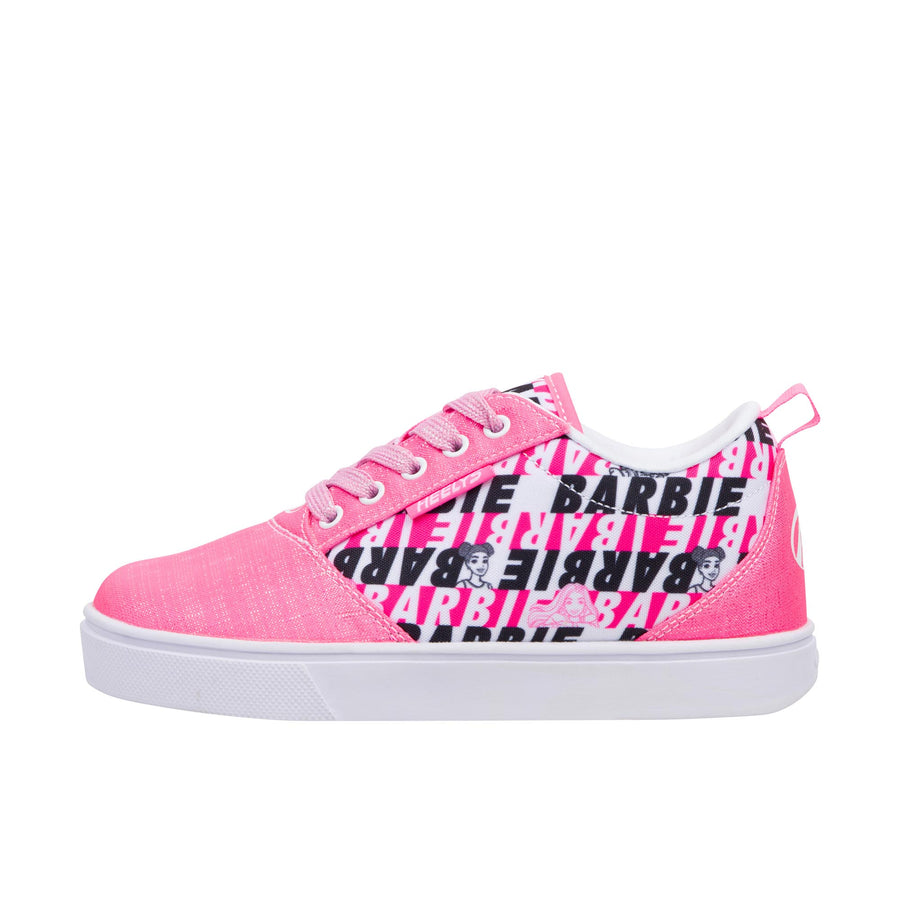 Heelys Kids Pro 20 Barbie Neon Pink Black White Robert Wayne