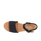 TOMS Womens Diana Wedge Sandal Black Thumbnail 4