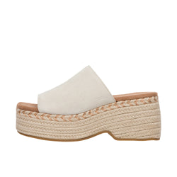 TOMS Womens Laila Platform Mule Fog