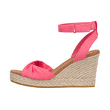 TOMS Womens Marisela Wedge Sandal Shell Pink Thumbnail 2