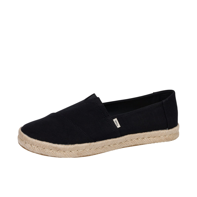 TOMS Womens Alpargata Rope 2.0 Black