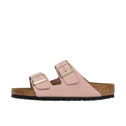 Birkenstock Womens Arizona Soft Footbed Nubuck Soft Pink