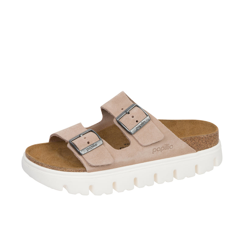 Birkenstock Arizona Chunky Suede Left Angle View