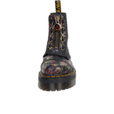 Dr Martens Womens Sinclair Classic Tumbled Nappa Decayed Roses Thumbnail 7