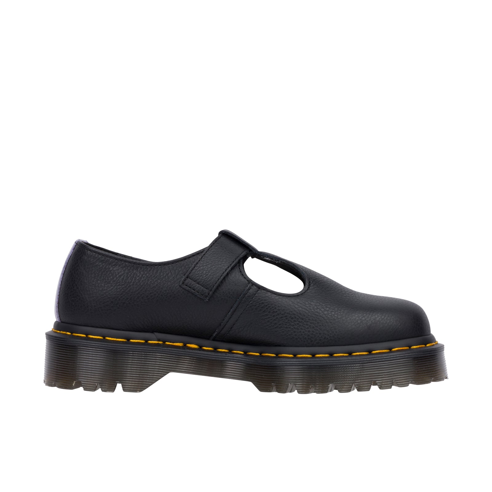 Dr. Martens Black Polley Heart Mary Jane Monkstraps