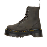 Dr Martens Jadon Burnished Waxy Pull Up Charcoal Grey Thumbnail 2