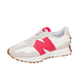 New Balance Womens 327 Moonbeam/True Red Thumbnail 6