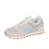 New Balance Womens WL574V2 Moonrock/Chrome Blue/Sea Salt Thumbnail 6