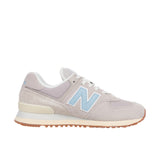 New Balance Womens WL574V2 Moonrock/Chrome Blue/Sea Salt Thumbnail 3