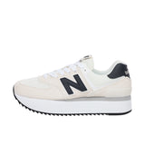 New Balance Womens 574+ Linen/Sea Salt/Phantom Thumbnail 2