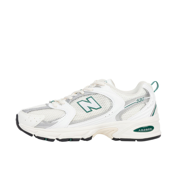 New Balance 530 Sea Salt/White/Marsh Green/Silver Metalic