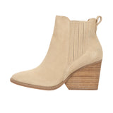 TOMS Womens Noa Wedge Boot Oatmeal Suede Thumbnail 2