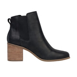 TOMS Womens Evelyn Chelsea Boot Black Leather Thumbnail 3