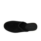 TOMS Womens Addison Clog Black Suede/Deco Stitch Thumbnail 4