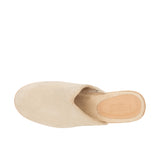 TOMS Womens Addison Clog Oatmeal Suede/Deco Stitch Thumbnail 4