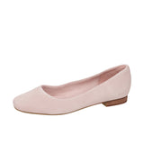 TOMS Womens Briella Ballet Flat Ballet Pink Suede Thumbnail 6