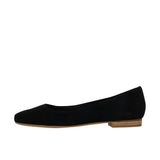 TOMS Womens Briella Ballet Flat Black Suede Thumbnail 2