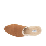 TOMS Womens Jade Flat Brown Sugar Suede/Faux Fur Thumbnail 4