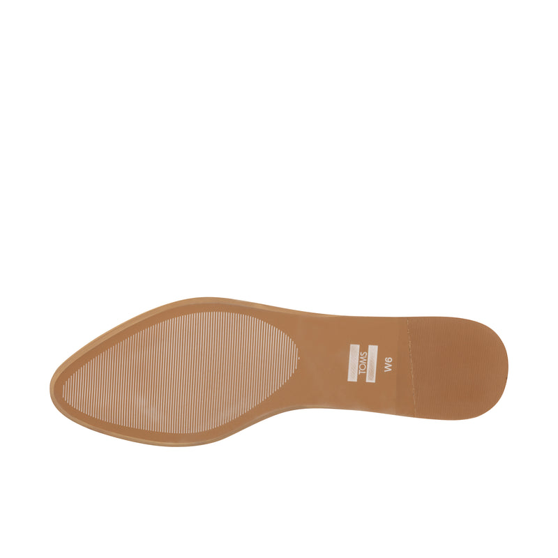 TOMS Womens Jade Flat Brown Sugar Suede/Faux Fur