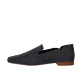 TOMS Womens Lara Flat Black Leather Thumbnail 2