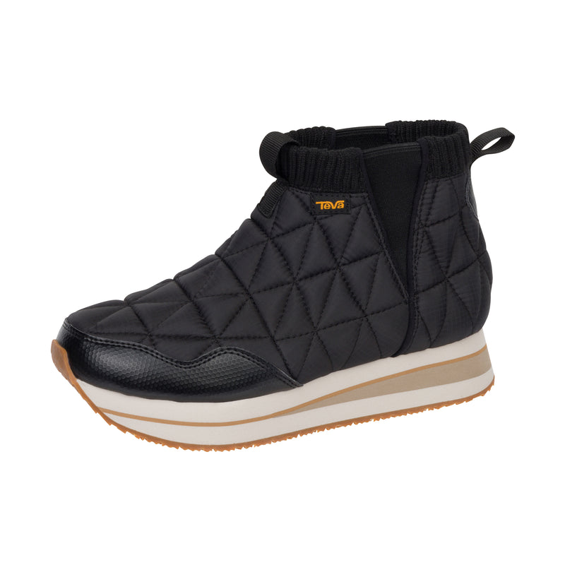 Teva Womens ReEmber Mid Platform Black