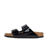 Birkenstock Womens Arizona Birko-Flor Patent Black Thumbnail 2