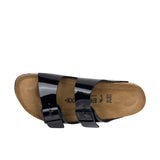 Birkenstock Womens Arizona Birko-Flor Patent Black Thumbnail 4