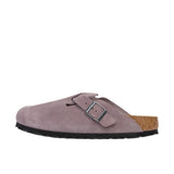 Birkenstock Womens Boston Soft Footbed Suede Faded Purple Thumbnail 2