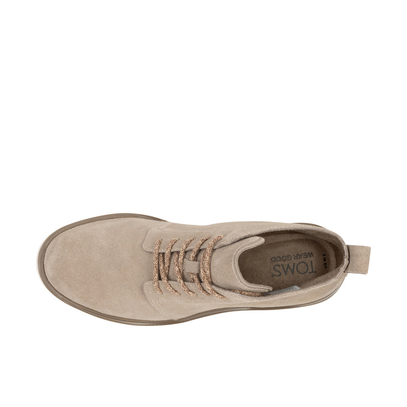 TOMS Womens Maude Lace Up Bootie Dune