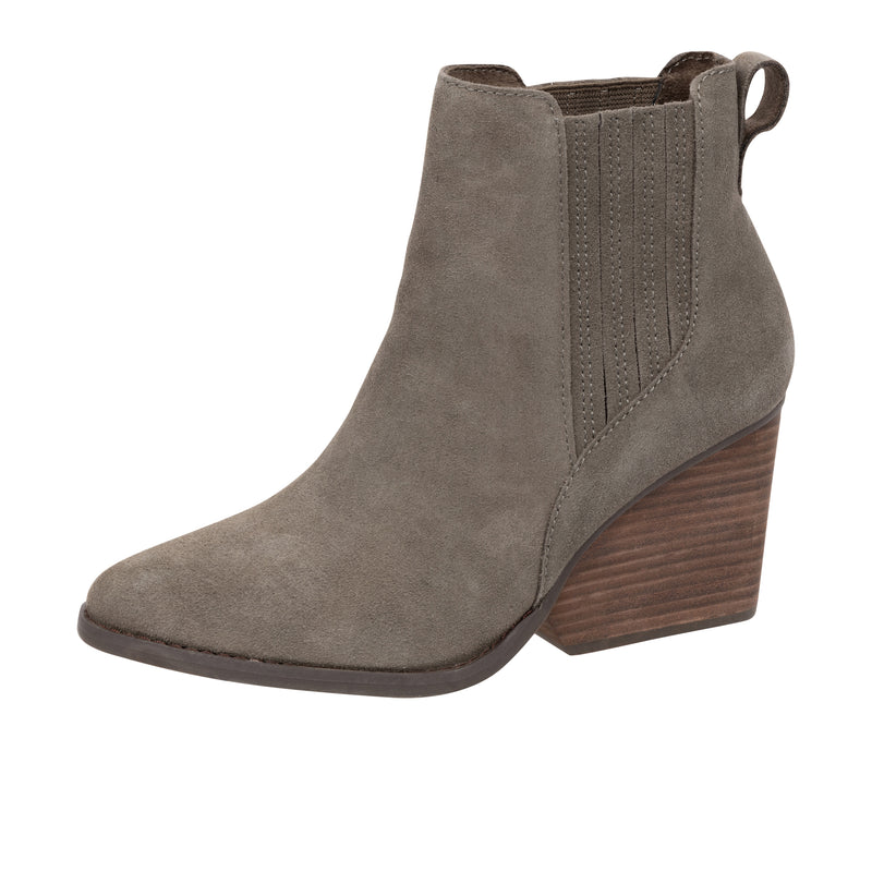 TOMS Womens Noa Wedge Boot Canteen