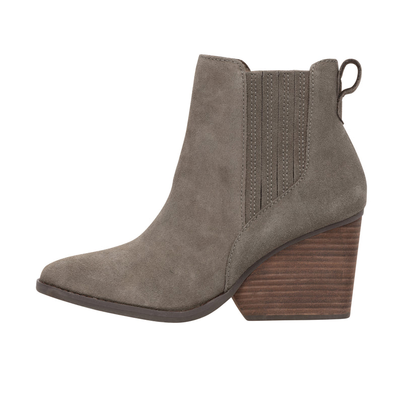 TOMS Womens Noa Wedge Boot Canteen