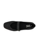 TOMS Womens Bianca Mary Jane Flat Black Thumbnail 4