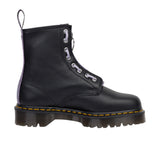 Dr Martens Womens 1460 Zip Heart Virginia Black/Frosted Lavender Thumbnail 3