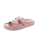 Chaco Womens Townes Slide Suede Rose Quartz Thumbnail 6