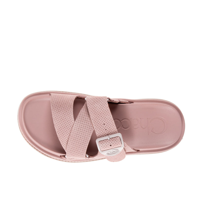 Chaco Womens Townes Slide Suede Rose Quartz