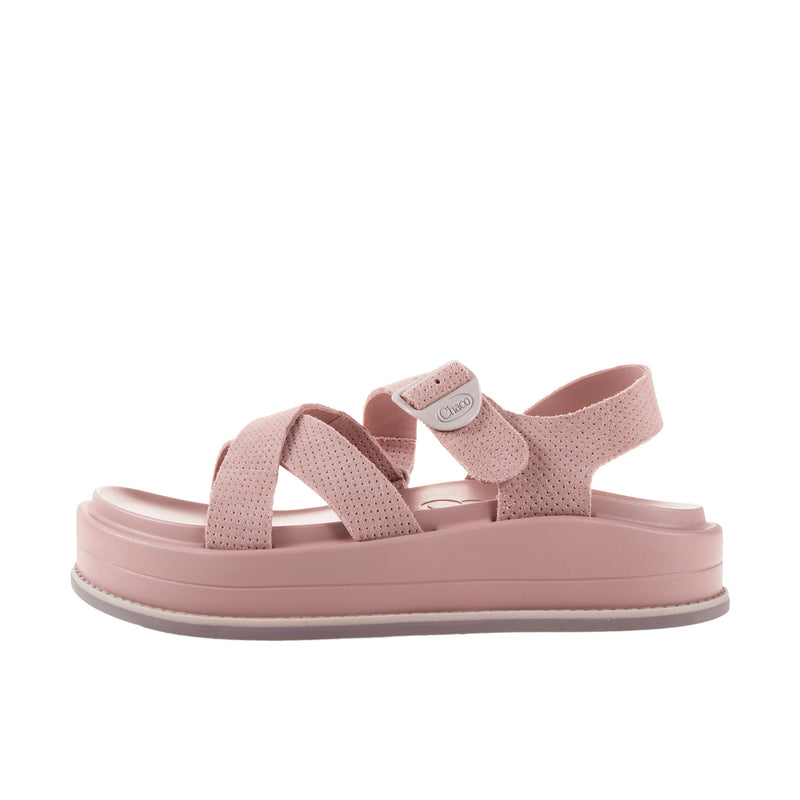 Chaco Womens Townes Midform Suede Rose Quartz