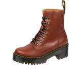 Dr Martens Womens Leona Farrier Leather Tan Thumbnail 6