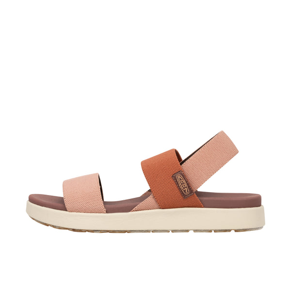 Keen Womens Elle Backstrap Sandal Cork/Baked Clay