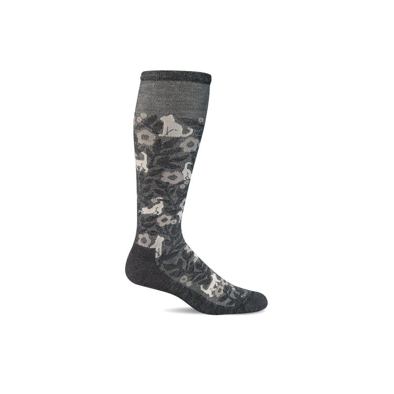 Sockwell Womens Cat-Pestry Charcoal