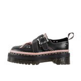 Dr Martens Womens Kemsley Nappa Lux Athena Black/Powder Pink Thumbnail 2