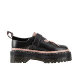 Dr Martens Womens Kemsley Nappa Lux Athena Black/Powder Pink Thumbnail 3